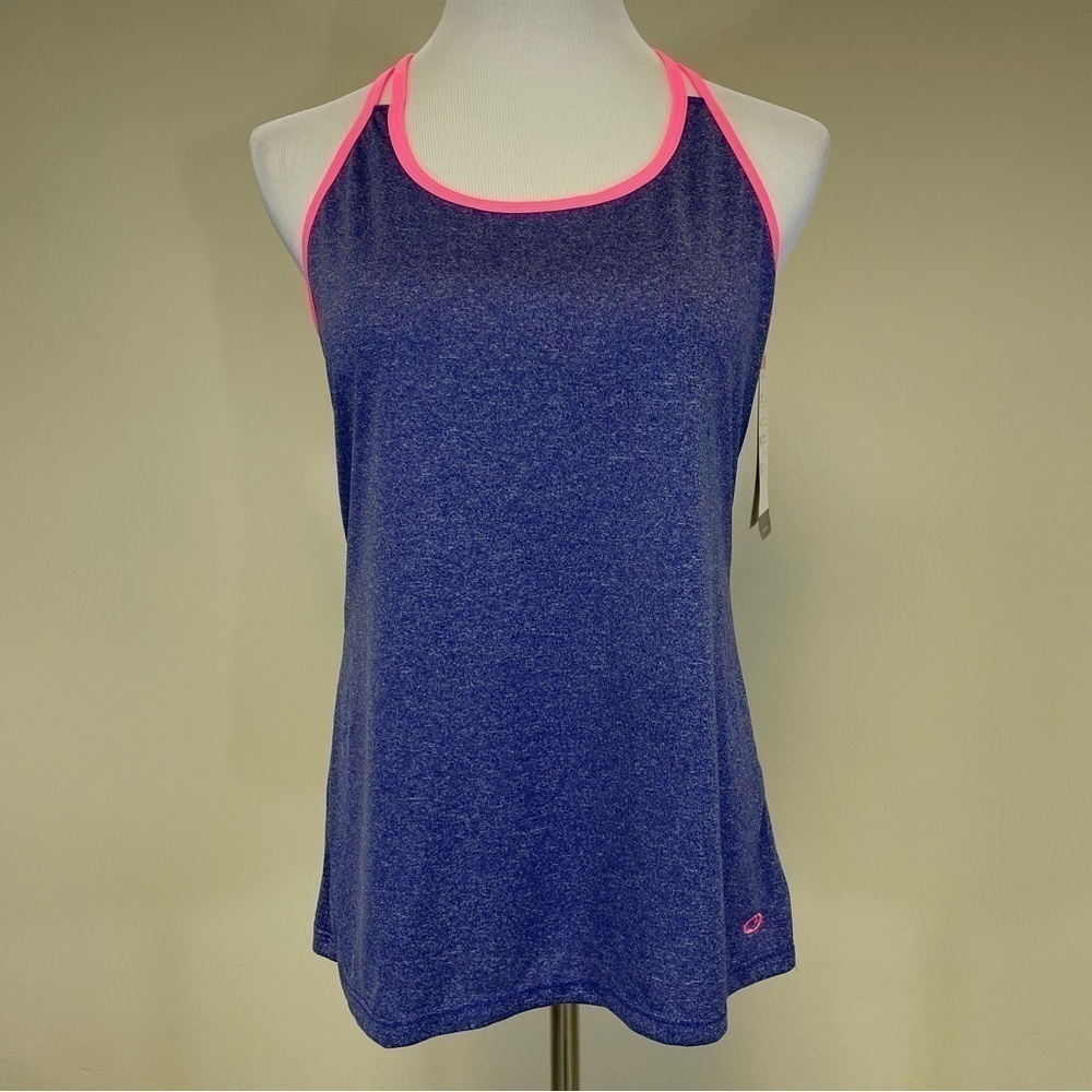 NWT Champion Duo Dry Women’s Racerback Athletic Purple and Pink Tank Size S